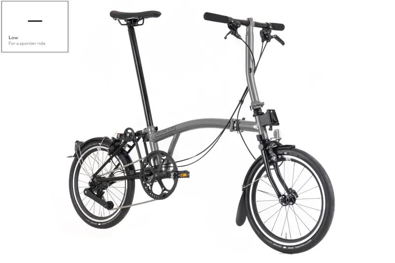 Brompton P Line S4L - Storm Grey